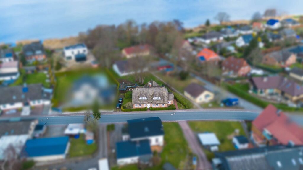 Fahrdorf Drohnen Hausansicht