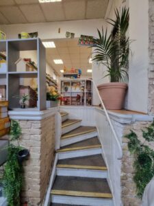 Aufgang von VK Raum 1 zu 2