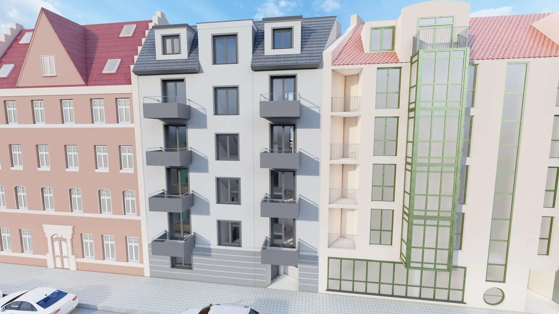 3D-Visualisierung Fronseite