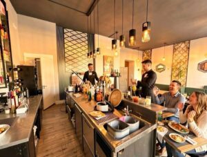 Am Anfang einer Cocktailverkostung