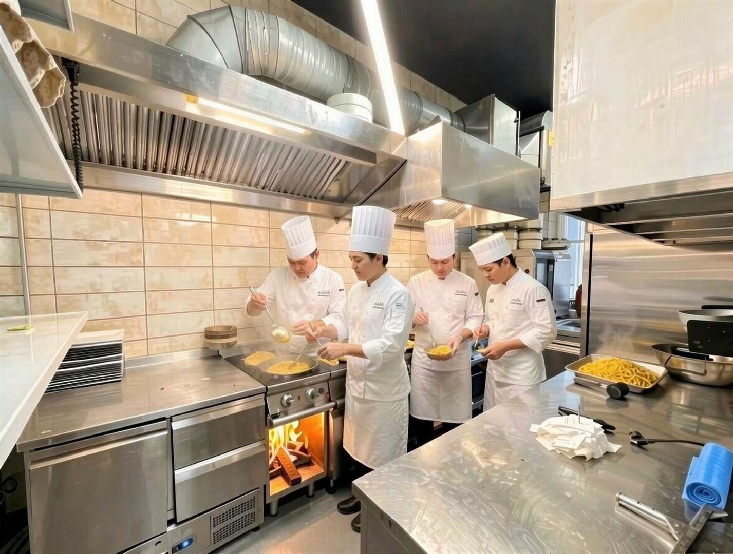 Die Köche vollbringen Wunder...