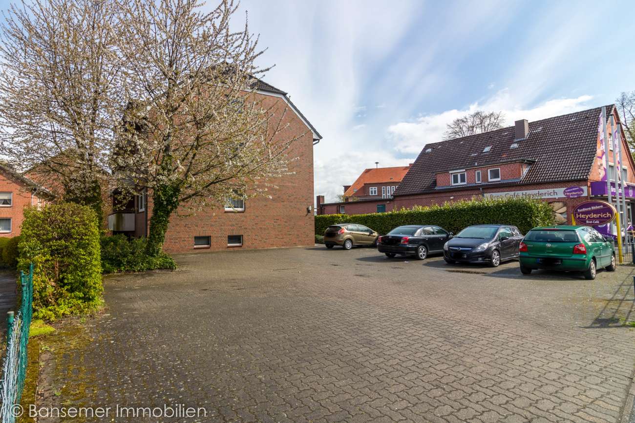 Stellplatz vor dem Haus