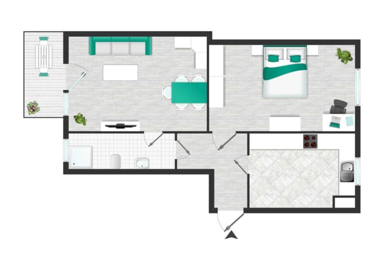 Grundriss Wilhelmsaue, Berlin