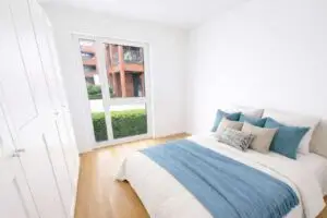 Ruhig gelegenes Schlafzimmer