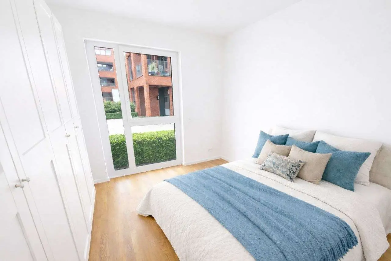 Ruhig gelegenes Schlafzimmer