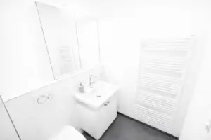 Viel Komfort im Gästebad