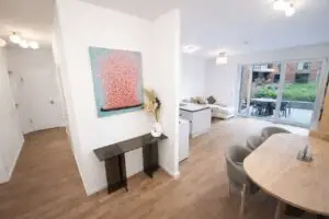 Einladender Eingangsbereich