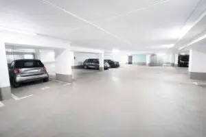 Sichere Tiefgarage