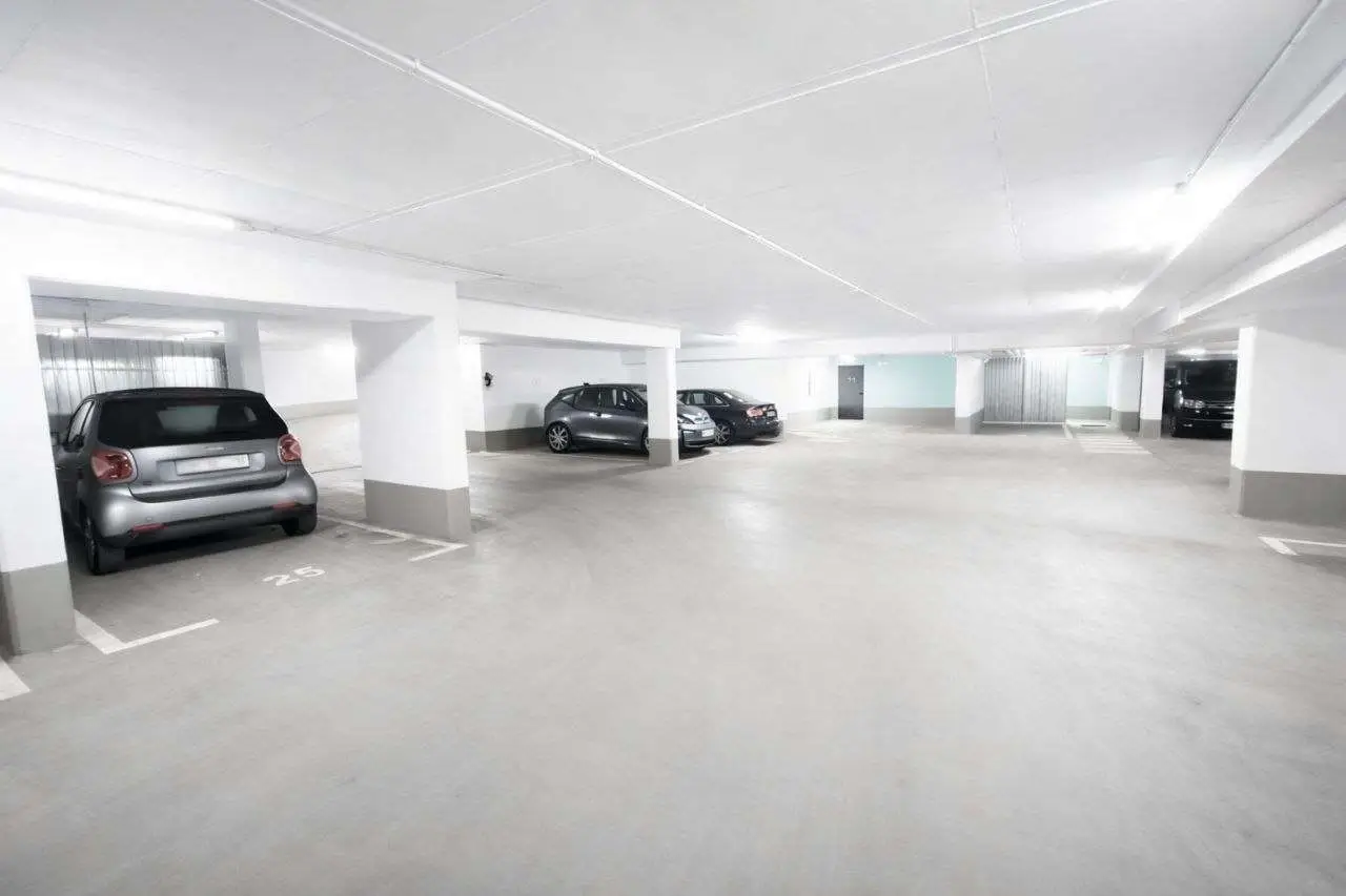 Sichere Tiefgarage