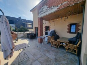 Terrasse mit Hauszugang