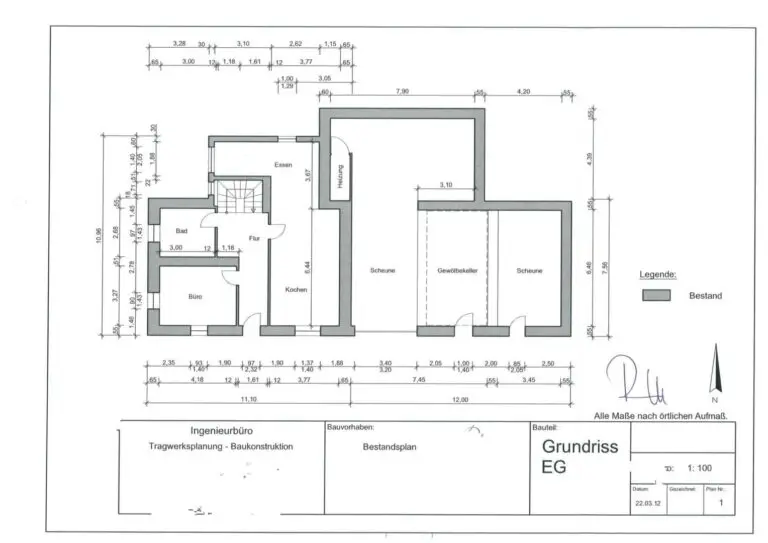 Grundriss EG 1