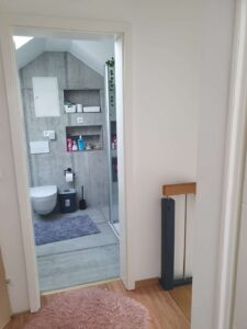 Badezimmer Eingansbereich