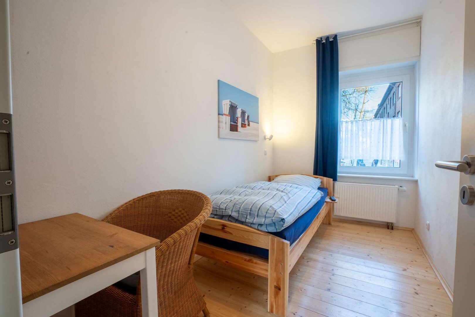 Exemplarisches Schlafzimmer im EG