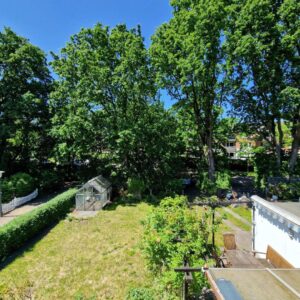 Blick vom Balkon