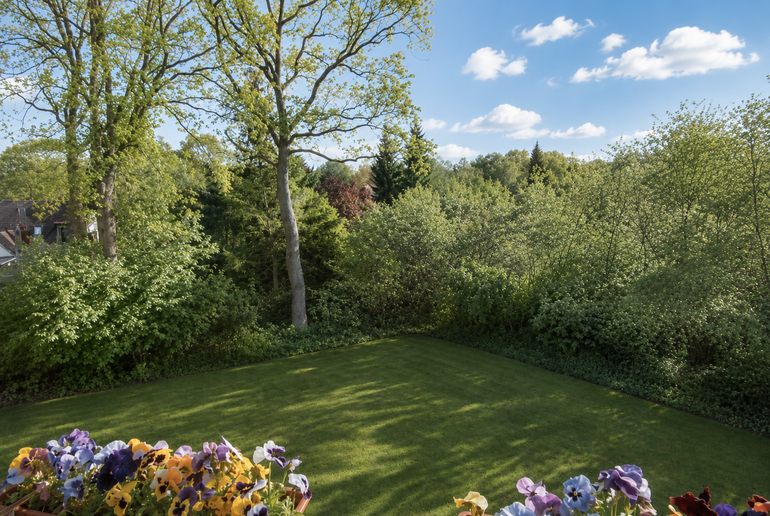 Blick in den Garten
