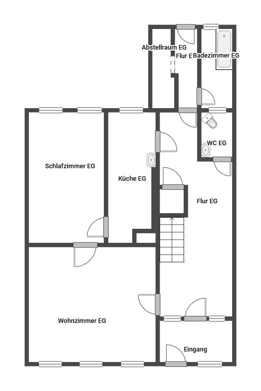 Grundriss Erdgeschoss