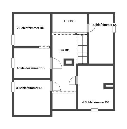 Grundriss DG