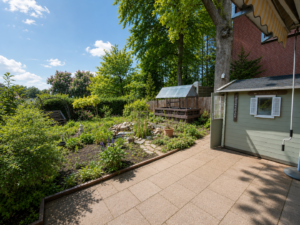 Großzügiger Terrassenbereich
