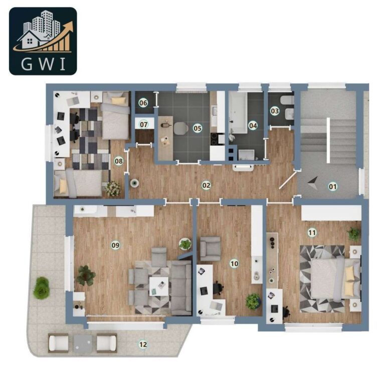 Grundriss 2D