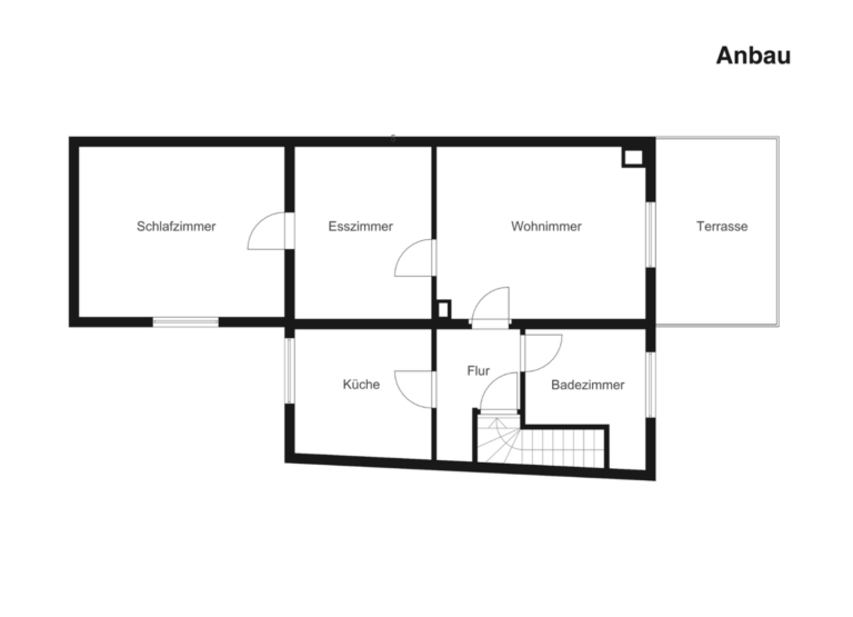 Grundriss Anbau