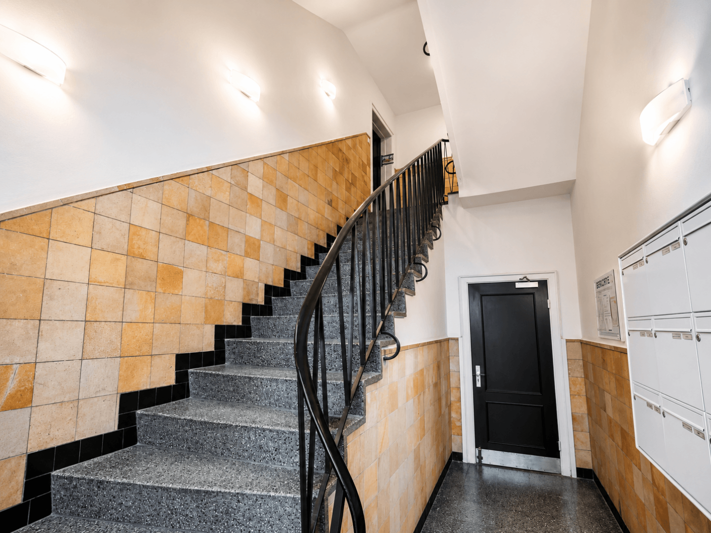 Gepflegtes Treppenhaus