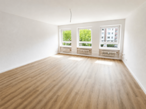 Lichterfülltes Wohnzimmer