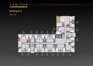 Building B,E Floor 2-8