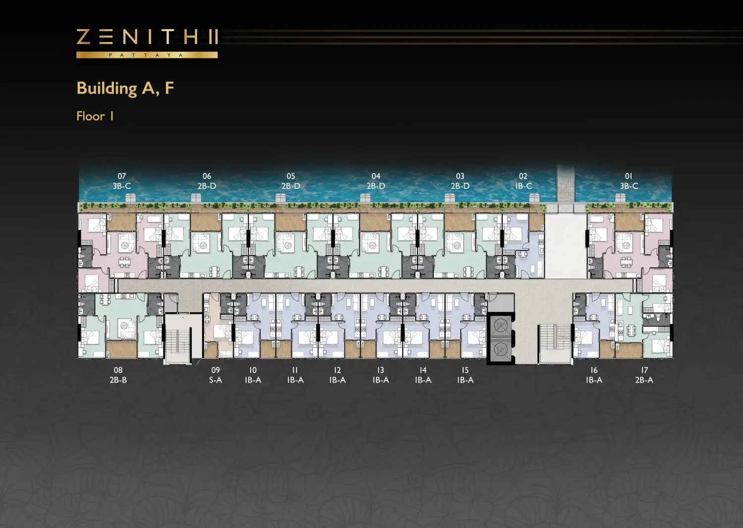Building A,F Floor 1