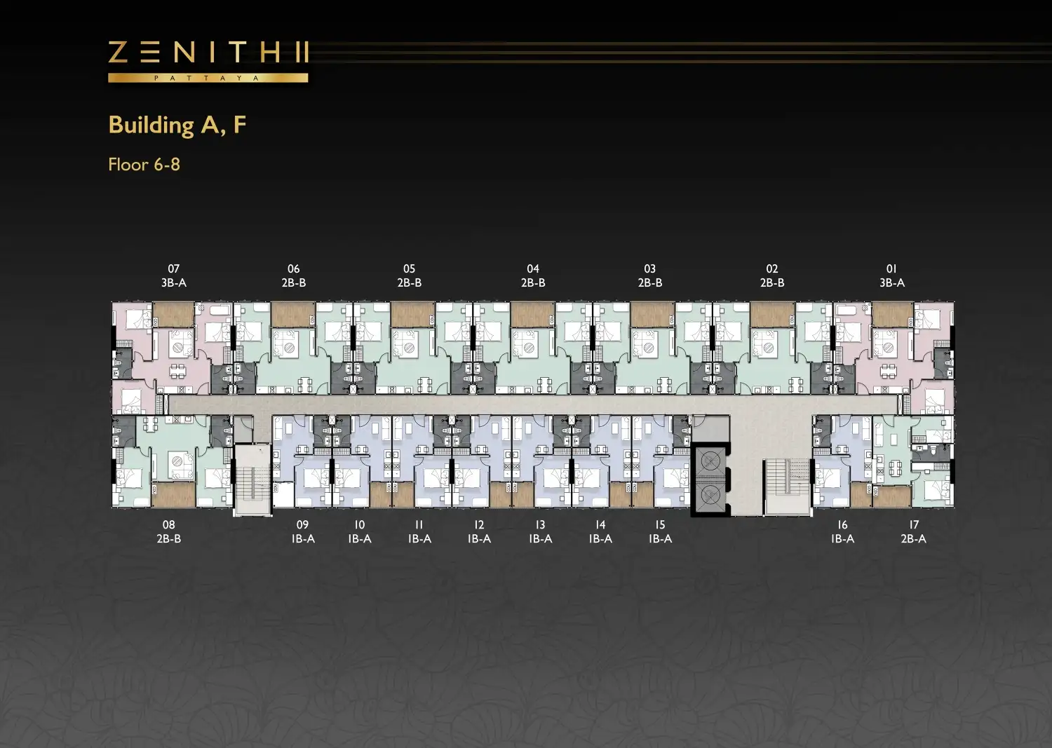 Building A,F Floor 6-8
