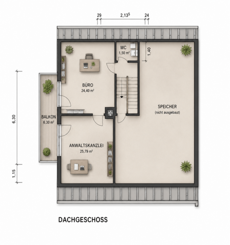 Grundriss DG