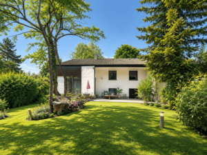 Garten visualisiert