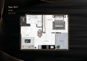 1B-C (40 sq.m.)