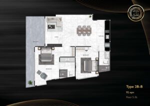 2B-B (92 sq.m.)