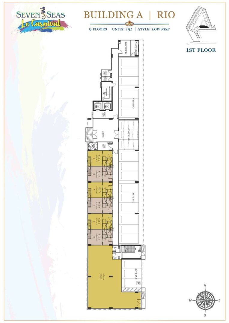 SS3 Floor Plans BUILDING A-1