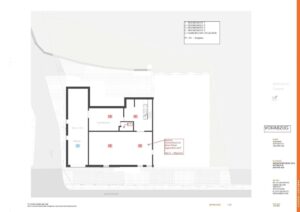 Große Garage zu 1 und Allgemeinräume 5