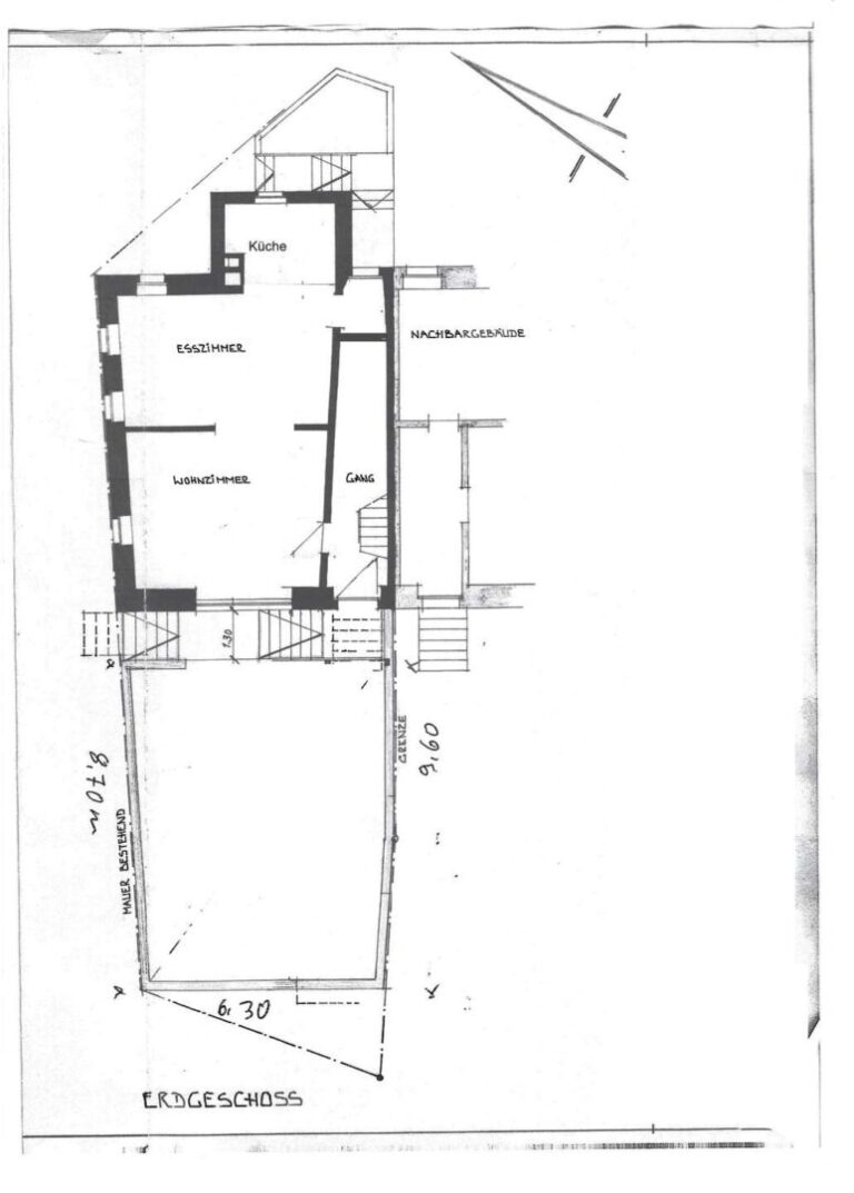 Grundriss Erdgeschoss