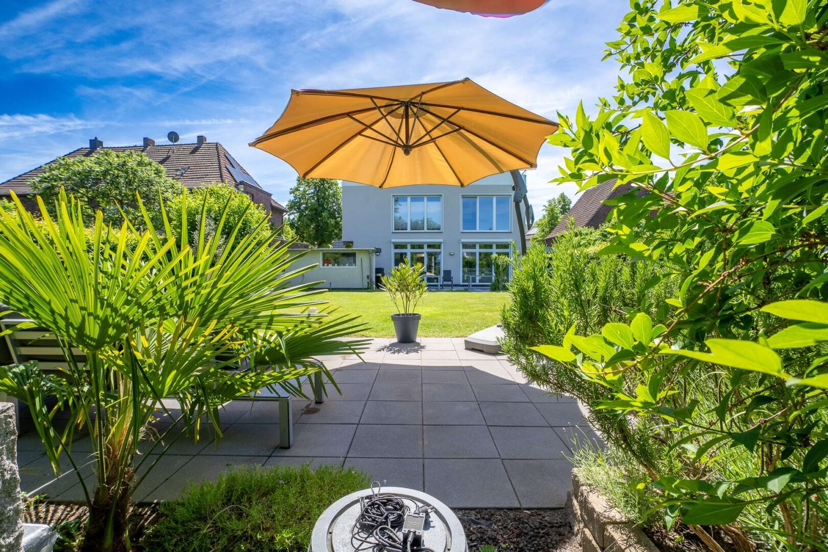 Ansicht aus dem Garten