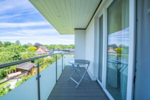 Terrasse mit Blick ins Grüne