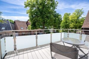 Balkon im Obergeschoss