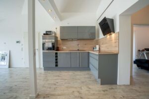 Küche im Penthouse