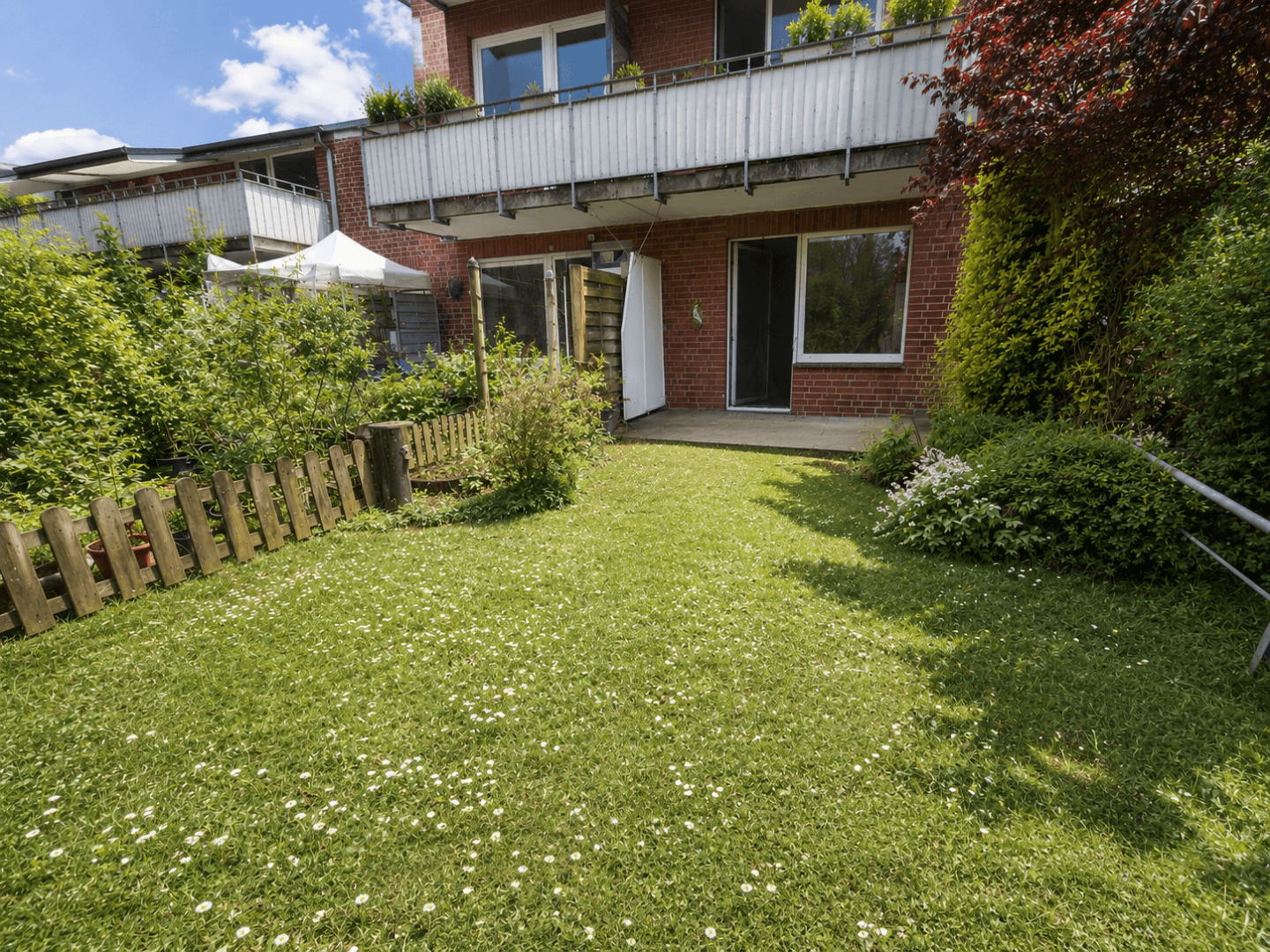 Eigener grüner Garten