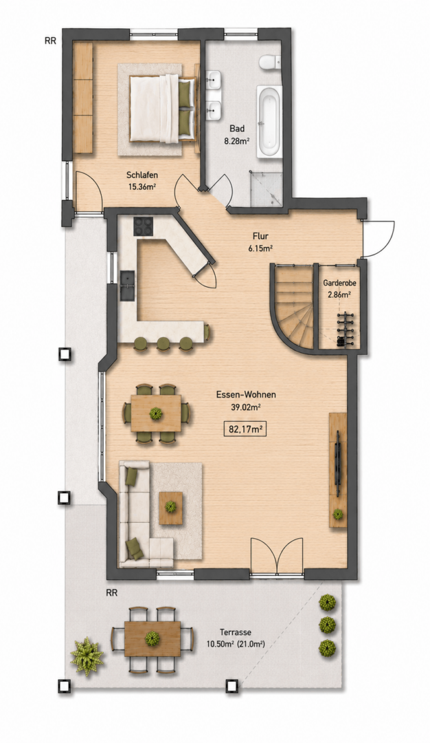 Grundriss EG