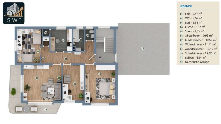 Grundriss 2D