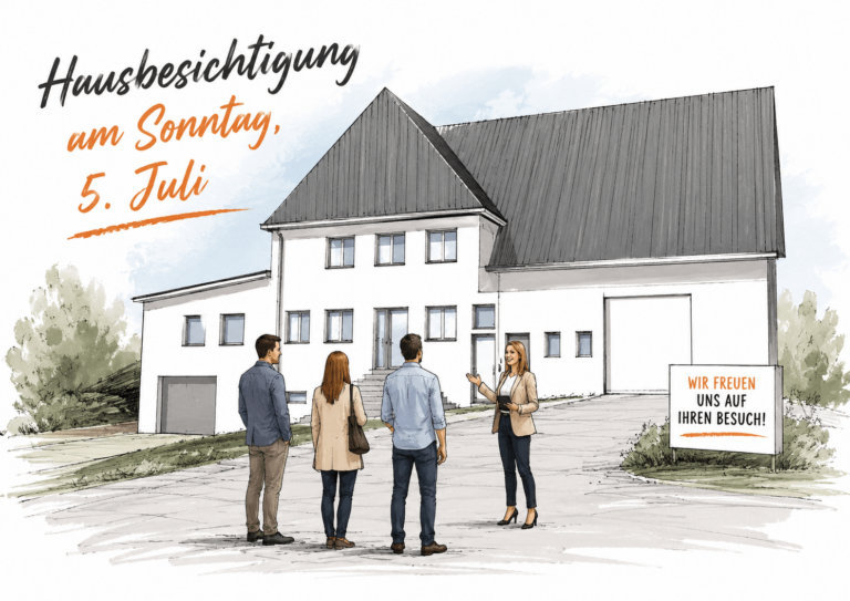 Einladung zur Besichtigung