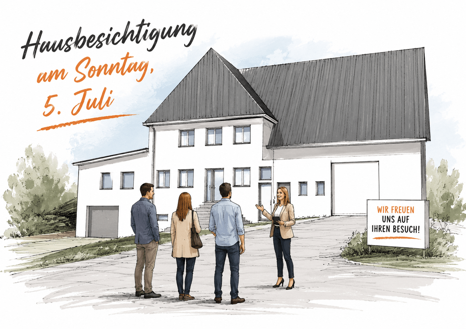 Einladung zur Besichtigung