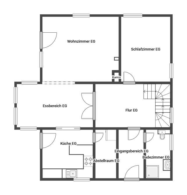 Grundriss EG