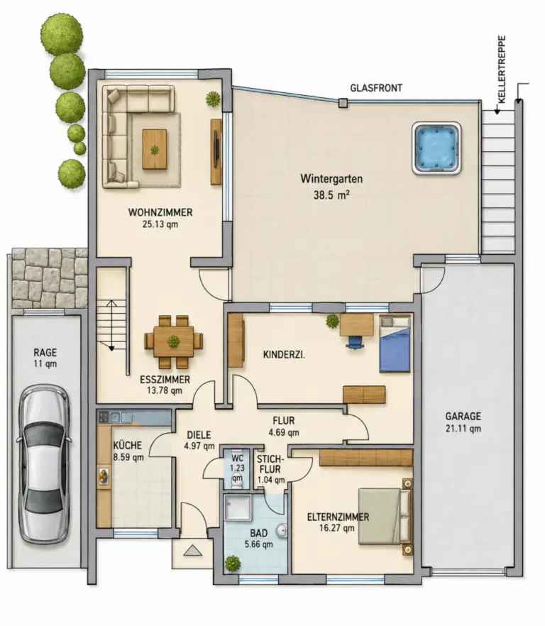 Grundriss EG