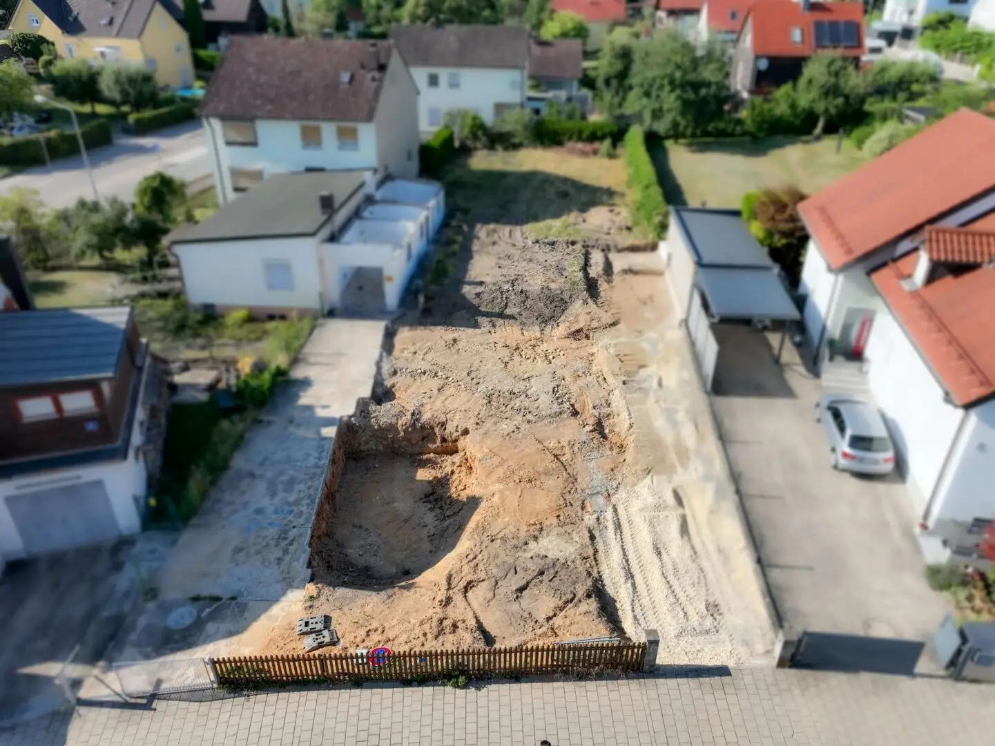 Außenansicht - Baustelle