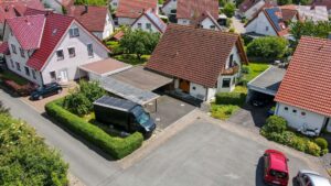 Ansicht des gesamten Grundstücks