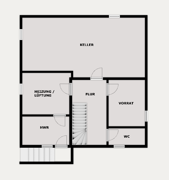 Grundriss Kellergeschoss